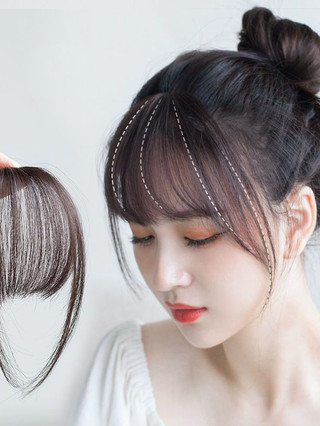 Tóc giả mái thưa, với tóc mai, restyleable-MCKES