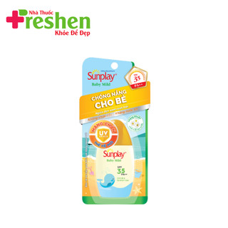 Sữa chống nắng cho bé và da nhạy cảm Sunplay Baby Mild SPF 35, PA++ 30g