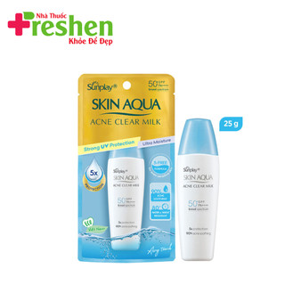 Gel Chống Nắng Dưỡng Da Khi Vận Động Mạnh Sunplay Skin Aqua Clear White Outdoor+ SPF50+/PA++++ 30g