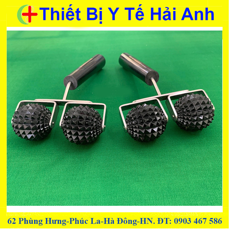 Diện Chẩn Lăn Cầu Gai Đôi Lớn Vinamassage