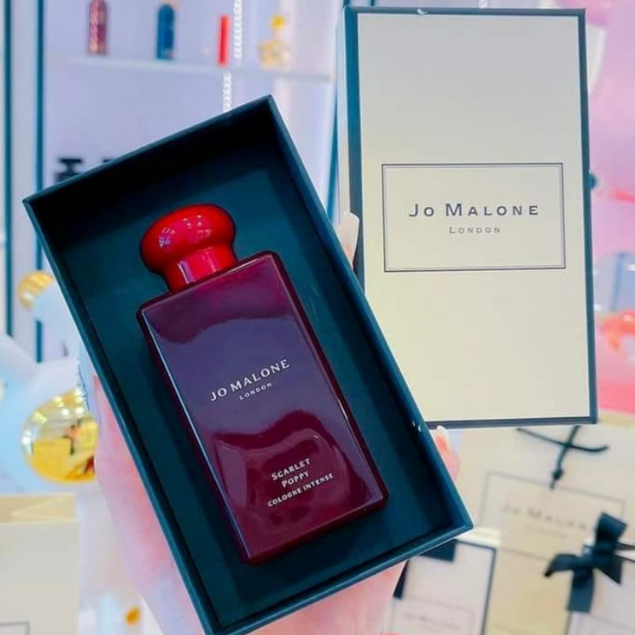 Nước Hoa Unisex Nước Hoa Jo Malone Scarlet Poppy Limited Cologne Intense [Fullseal Authentic]