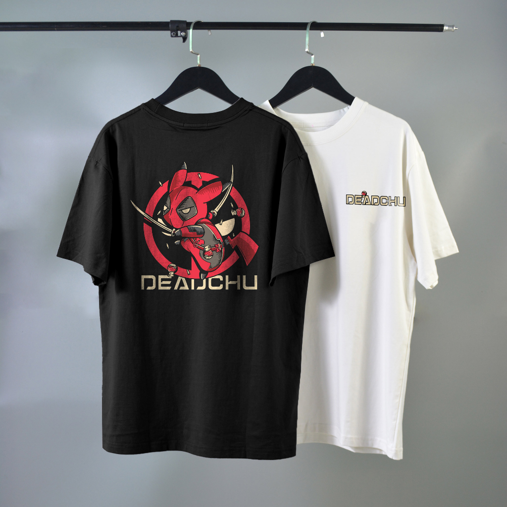 Áo Thun Nam Oversize Deadchu KATUSCO Premium 100% Cotton A2299, In Cao Cấp, Phong Cách Streetwear