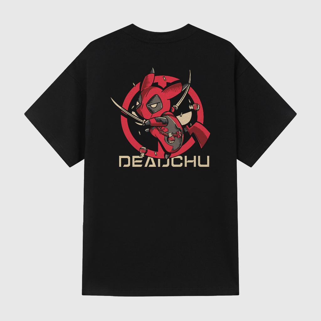 Áo Thun Nam Oversize Deadchu KATUSCO Premium 100% Cotton A2299, In Cao Cấp, Phong Cách Streetwear