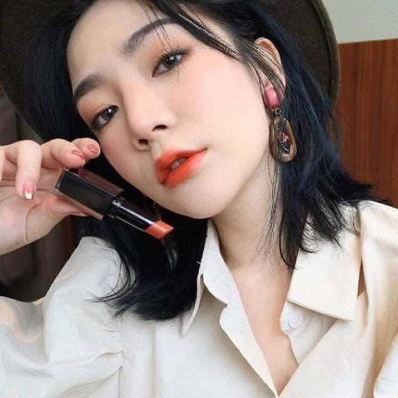 Son Shu Uemura 585 Vỏ Đen Cam Cháy Fullsize Fullbox