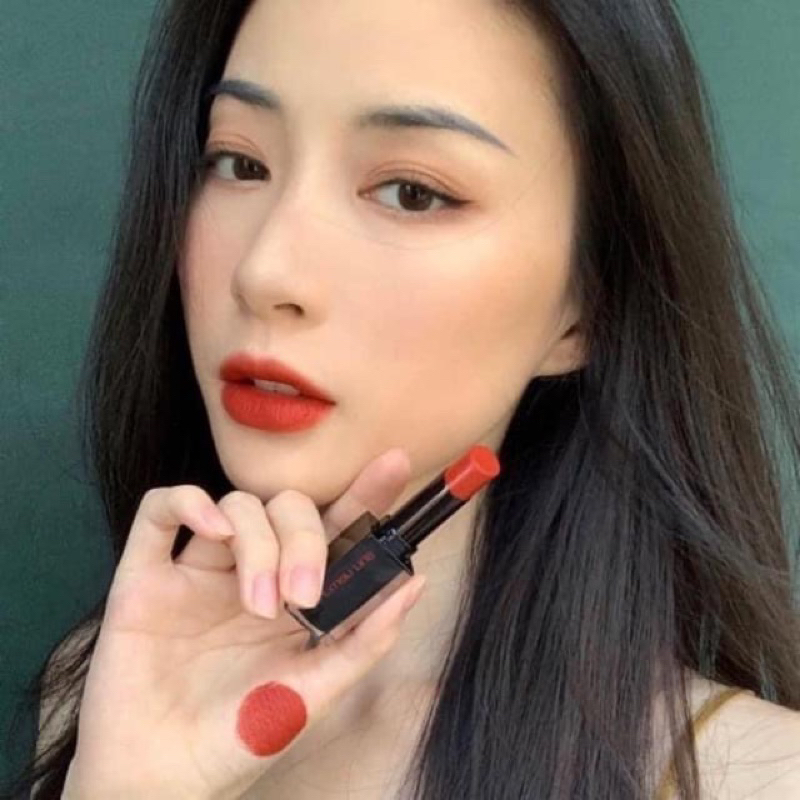 Son Shu Uemura 585 Vỏ Đen Cam Cháy Fullsize Fullbox