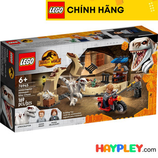 LEGO Jurassic World 76945 Rượt đuổi khủng long Atrociraptor