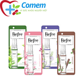 Xịt Khử Mùi Refre Natural 30ml