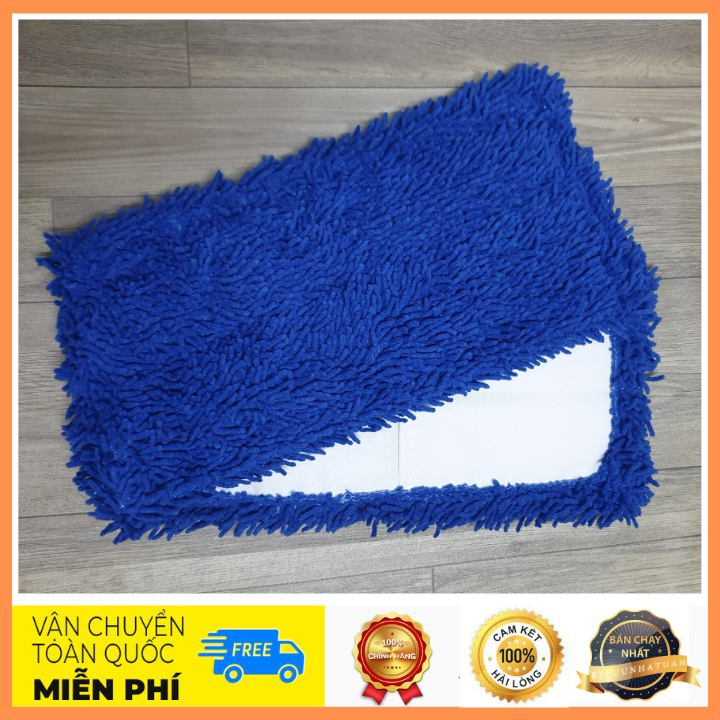 Combo miếng-bông lau nhà-nùi lau bẹ san hô các loại 45-60-80-90cm bông lau nhà công nghiệp thay thế microfiber siêu sach