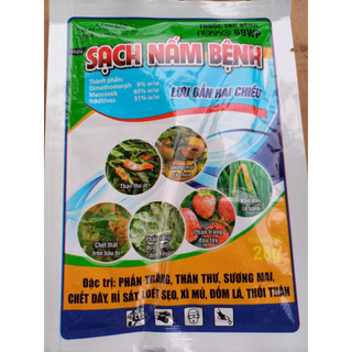 Sạch kĩ nấm bệnh phân trắng,thán thư,sương mai,rỉ sắt,đốm lá,thối thân