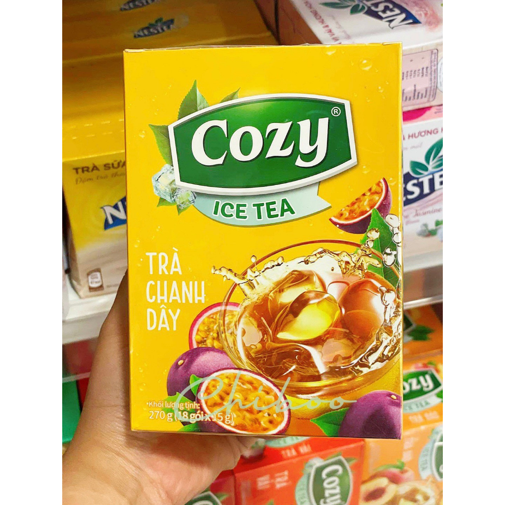 TRÀ HÒA TAN VỊ CHANH DÂY COZY VỊ MỚI LẠ