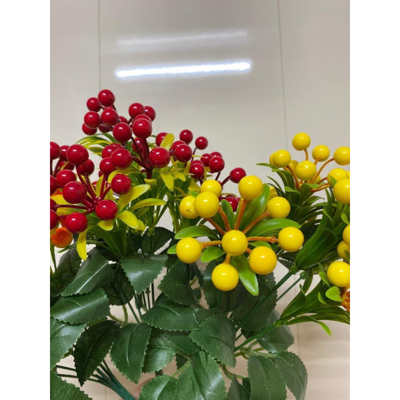 Cụm quả cherry ( hoa giả)