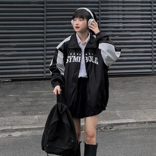 Áo khoác dù Stamp Track Jacket Symbolic, Áo khoác gió nam nữ Unisex