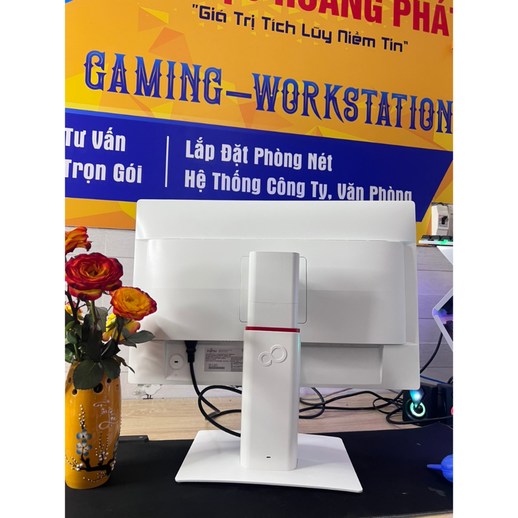 MÀN HÌNH FUJITSU 24" LED IPS CHUYÊN ĐỒ HỌA - 24INCH tặng kèm cap displayport + dây nguồn