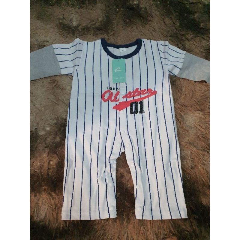 bodysuit bé trai chất cotton