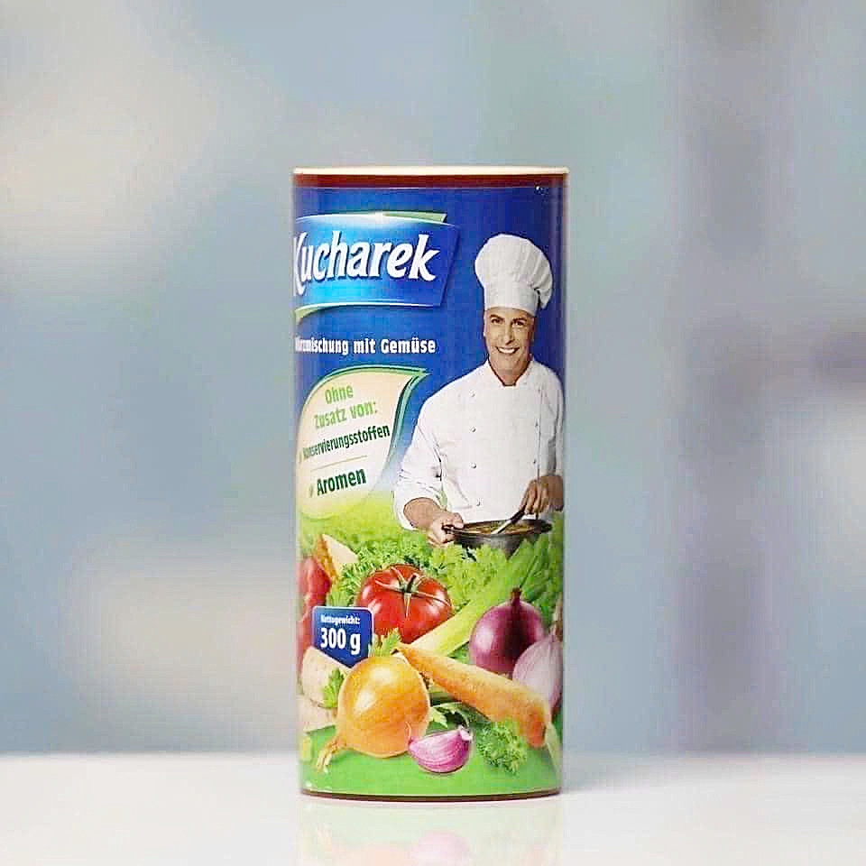 Hạt nêm rau củ Kucharek lon 300g Nhập Khẩu Đức