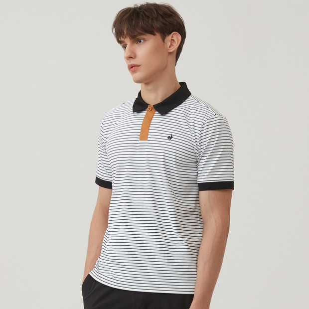 Áo Polo Le coq Golf Nam - GO121MTS33-WHTE