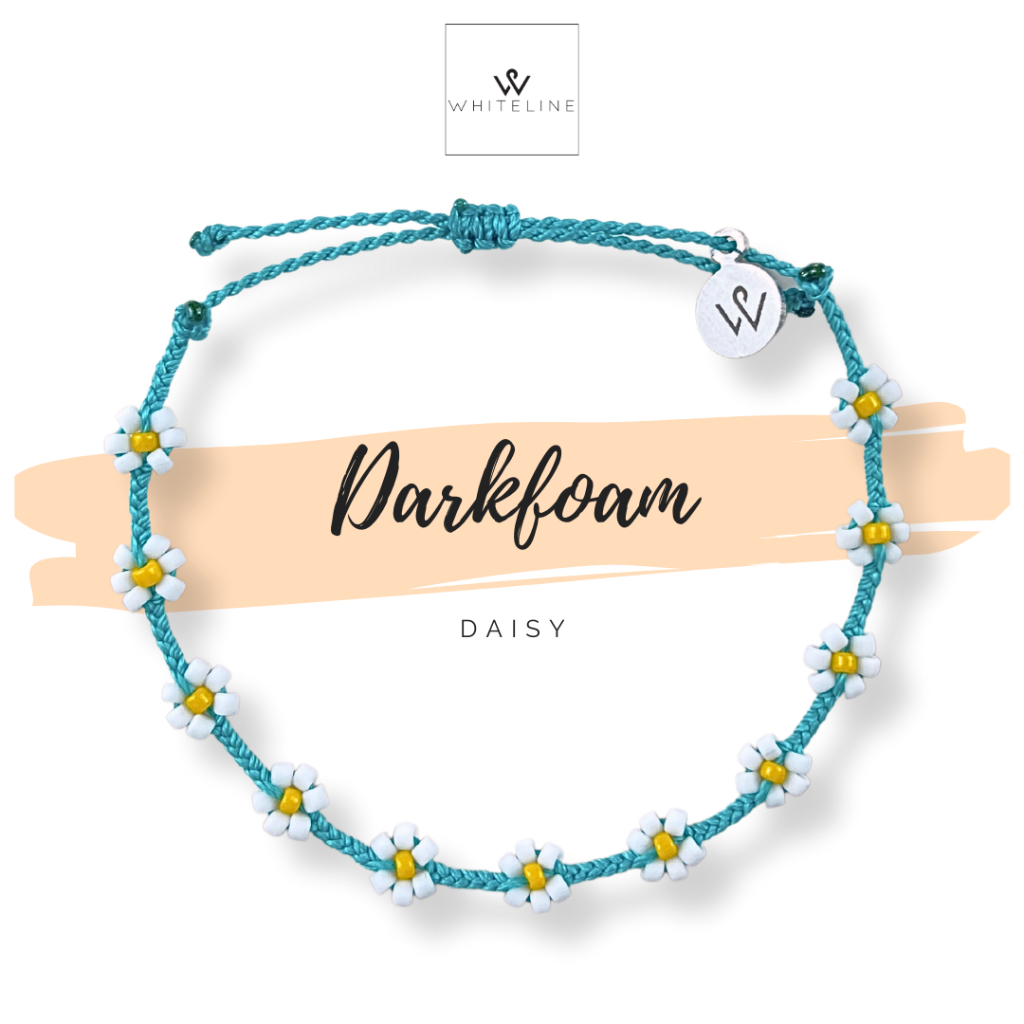[Whiteline] Vòng tay Daisy Darkfoam (có size Chân)