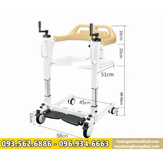 Xe nâng hạ bệnh nhân đa năng cao cấp nhất