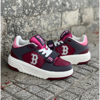 - giày mlb chunky liner mid tím xám
