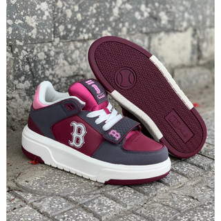 [ 2M Sneaker ] - GIÀY MLB CHUNKY LINER MID TÍM XÁM