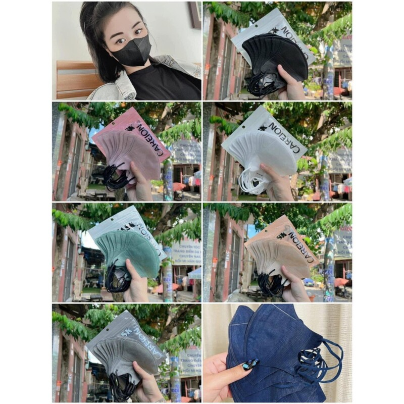 Khẩu Trang 5D THÁI LAN,5D MASK CAREION Kháng Khuẩn,nhiều Màu Lạ Siêu Đẹp Siêu Hot
