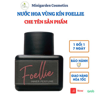 Nước hoa vùng kín Foellie Eau De Perfume vùng kín thơm ngon, giảm mùi hôi và nấm ngứa dung tích 5ml