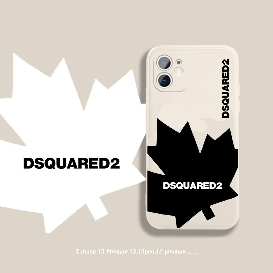 Ốp lưng Logo Lá DSQUARED2 iphone 14prm,14plus,14pro,14,13prm,13pro,13,12prm,12pro,12,11prm,11pro,11,XSM,Xs,7/8plus,...