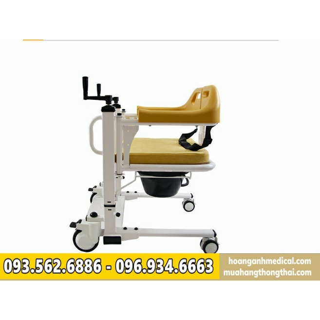 xe nâng hạ và di chuyển bệnh nhân đi vệ sinh cao cấp