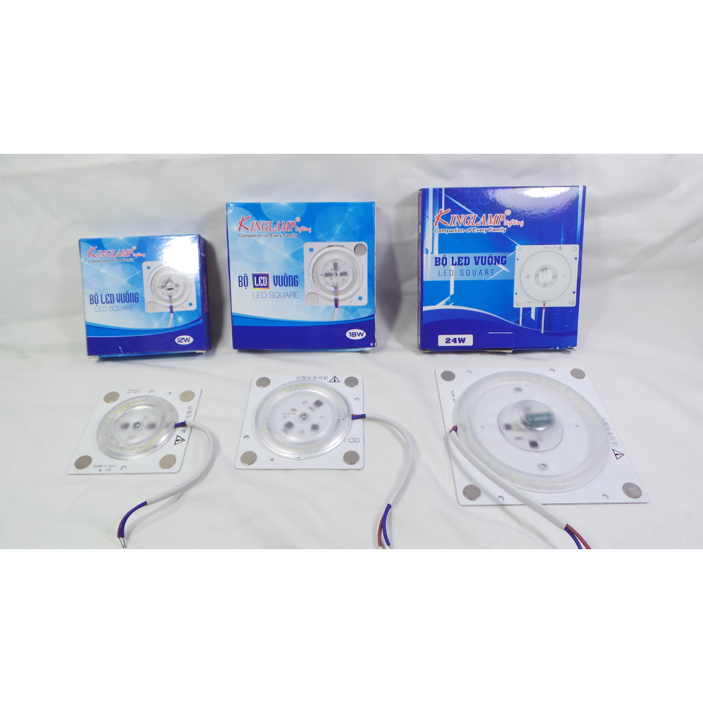 Bộ led vuông (12W-18W-24W)