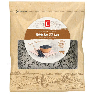 (Mẫu mới - Date mới) Bánh Đa Mè đen / Tôm Mè / Mè Dừa / Mè gạo lứt Choice L 400g - chính hãng