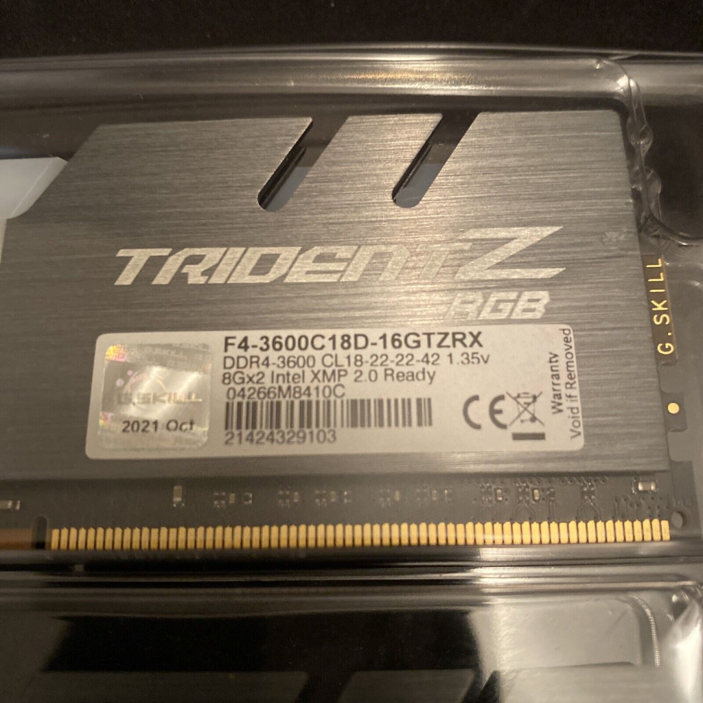 RAM PC G.skill trident RGB DDR4 8GB 3000/ cặp