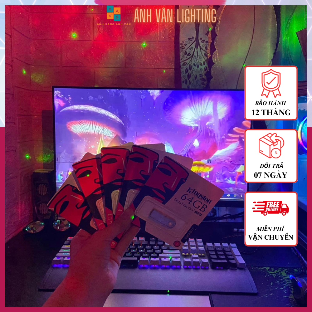 USB Hiệu Ứng Đi Cảnh Full HD 4K - 64GB /128GB Dùng Cho Máy Chiếu, Màn Hình