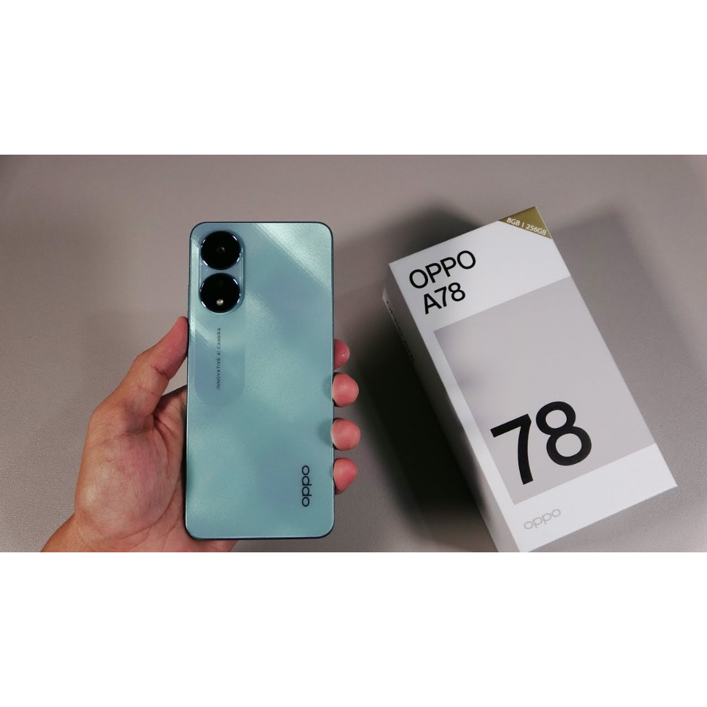 Điện thoại di động OPPO A78 - 8GB/256GB - Chính hãng giá tốt