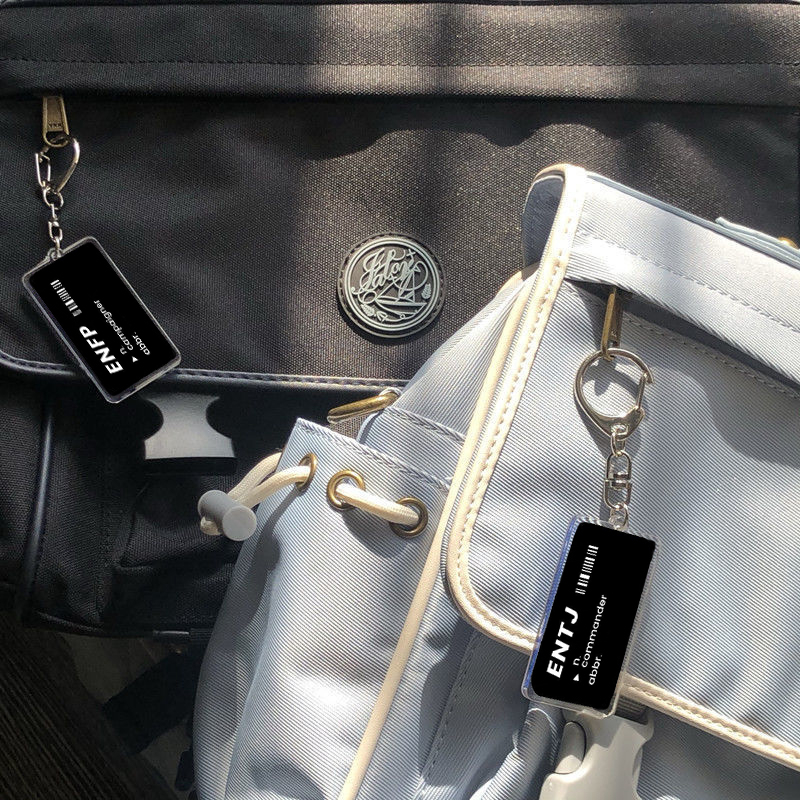 Móc khóa MBTI các nhóm tính cách MBTI ISTJ ISFJ  ENTJ ENTP Lada Gift