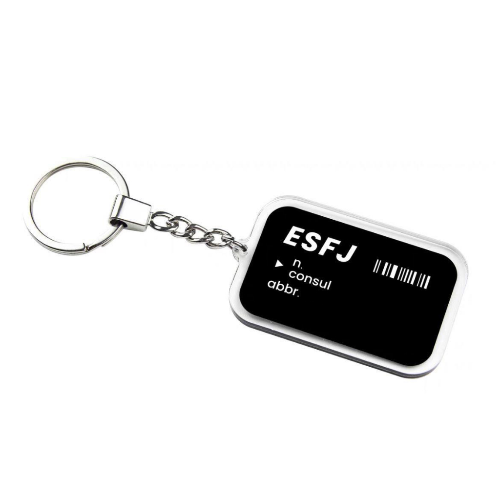 Móc khóa MBTI các nhóm tính cách MBTI ISTJ ISFJ  ENTJ ENTP Lada Gift