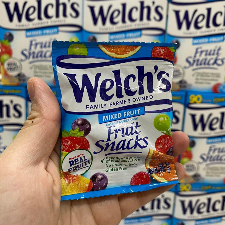Kẹo Dẻo Trái Cây Mỹ Welch's/ Black Forest/ Fruity Snacks ⚡ SIÊU NGON  ⚡ SIÊU HẤP DẪN ⚡