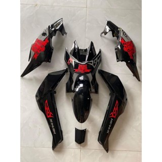 vỏ nhựa xe điện Xmen kèm tem hổ dán sẵn(không có mặt nạ nhỏ)