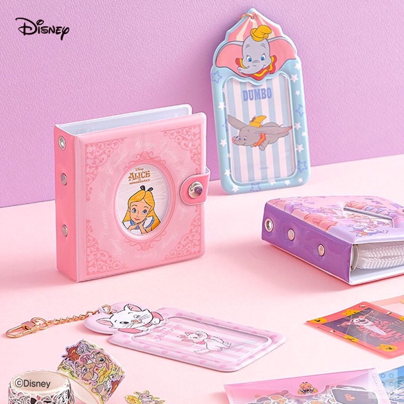 BINDER 1 Ô 3 CÒNG DAISO COLLECT BOOK MINI 3T ALICE IN WONDERLAND