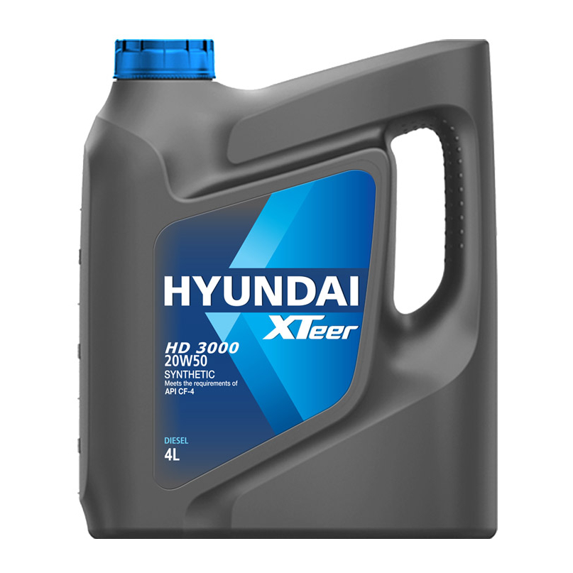 Nhớt ô tô máy dầu HYUNDAI XTEER HD3000 20W50 CF4 4 lít