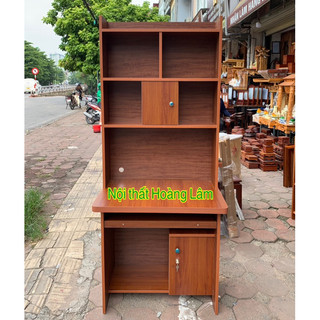 [Mã LIFEBKA5 giảm 10% tối đa 1 Triệu đơn 500k] Bàn học liền giá sách dài 80cm