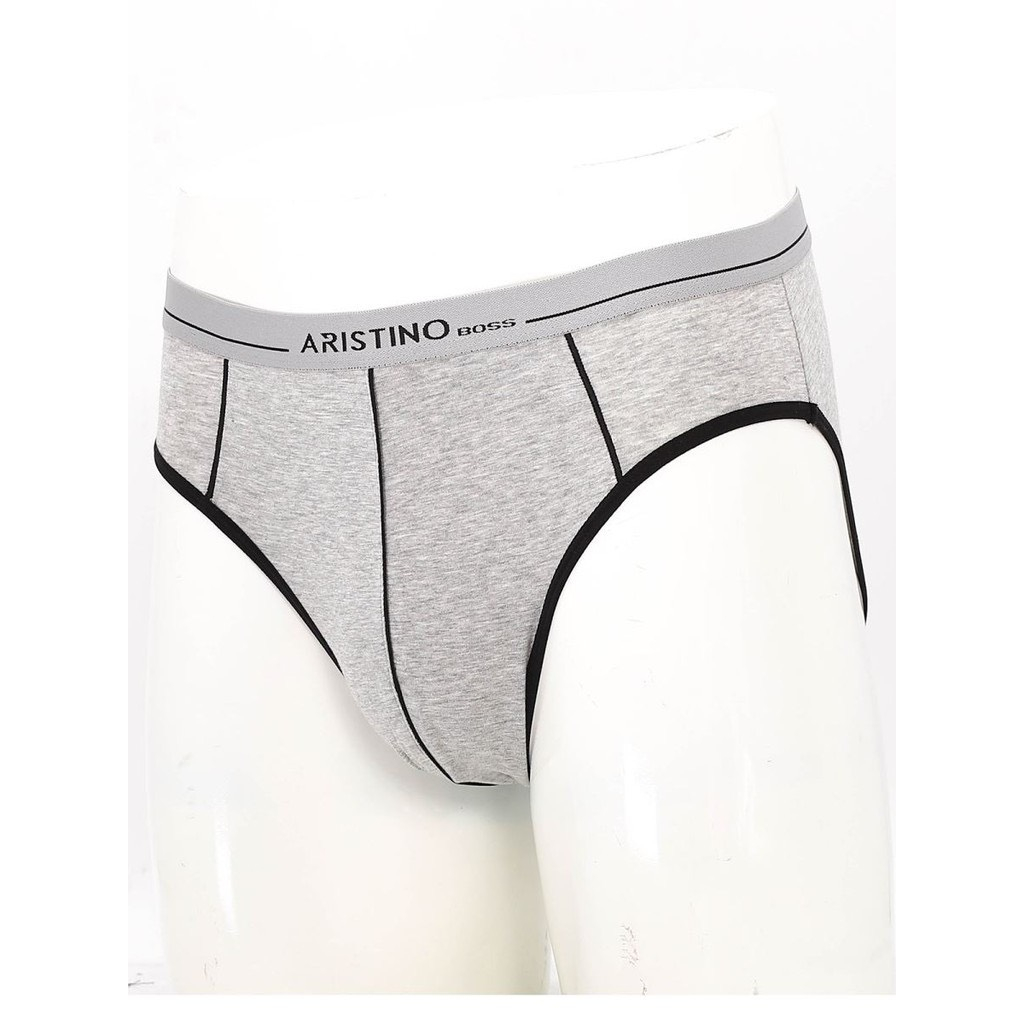 Quần lót nam ARISTINO ABX1615 sịp đùi boxer cotton cao cấp cạp logo dệt liền mềm mịn kháng khuẩn thoáng khí co giãn tốt