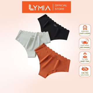 Quần lót  nữ su đúc LYMIA không đường may cạp lượn sóng QL33