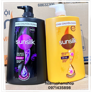 Dầu gội sunsilk 1,4kg vàng và đen