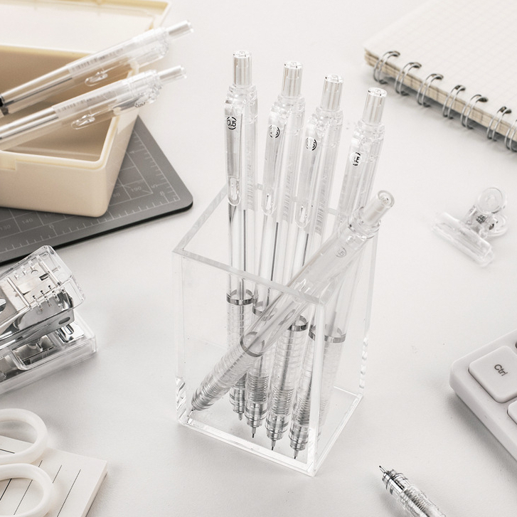 Bút Chì Kim Cơ Học In Morning Trong Suốt Bút Chì Bấm Ngòi 0.5MM / 0.7MM Cao Cấp