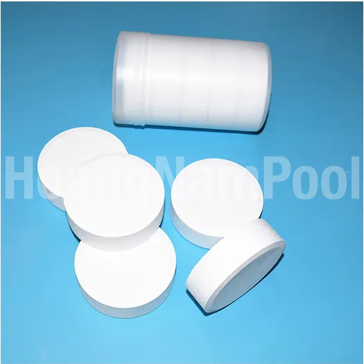 1 KG Clo viên 200g - TCCA 90% Xử lý nước bể bơi - 1 Hộp 5 viên