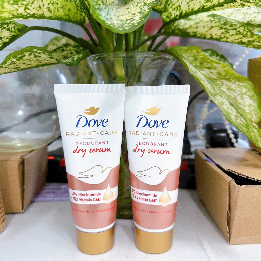 Serum Ngăn Mùi Dove Deodorant Dry Serum 3% Niacinamide + 10X Collagen