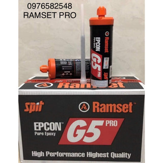 Keo cấy thép Ramset Epcon G5 650ml và Ramset Epcon G5 Pro 600ml ( Hàng Đài Loan )