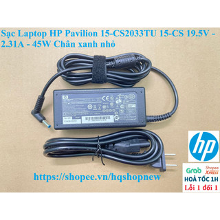 ⚡️[Sạc zin] Sạc Laptop HP Pavilion 15-CS2033TU 15-CS 19.5V - 2.31A - 45W Chân xanh nhỏ