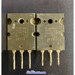 Cặp sò công suất 2sa1943 2sc5200 tta1943 ttc5200 1943 5200 hàng tháo máy chân ngắn