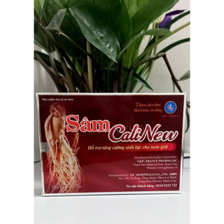 Tăng cường sinh lý hiệu quả Sâm Cali New - Bổ thận ,Tăng cường sức khoẻ sinh lý nam giới an toàn - Hộp To 2 vỉ x 10 viên